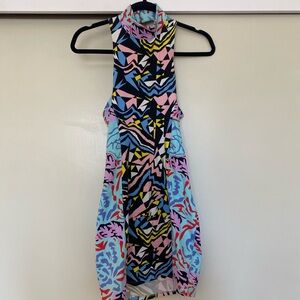 Nasty Gal multicolor bodycon dress